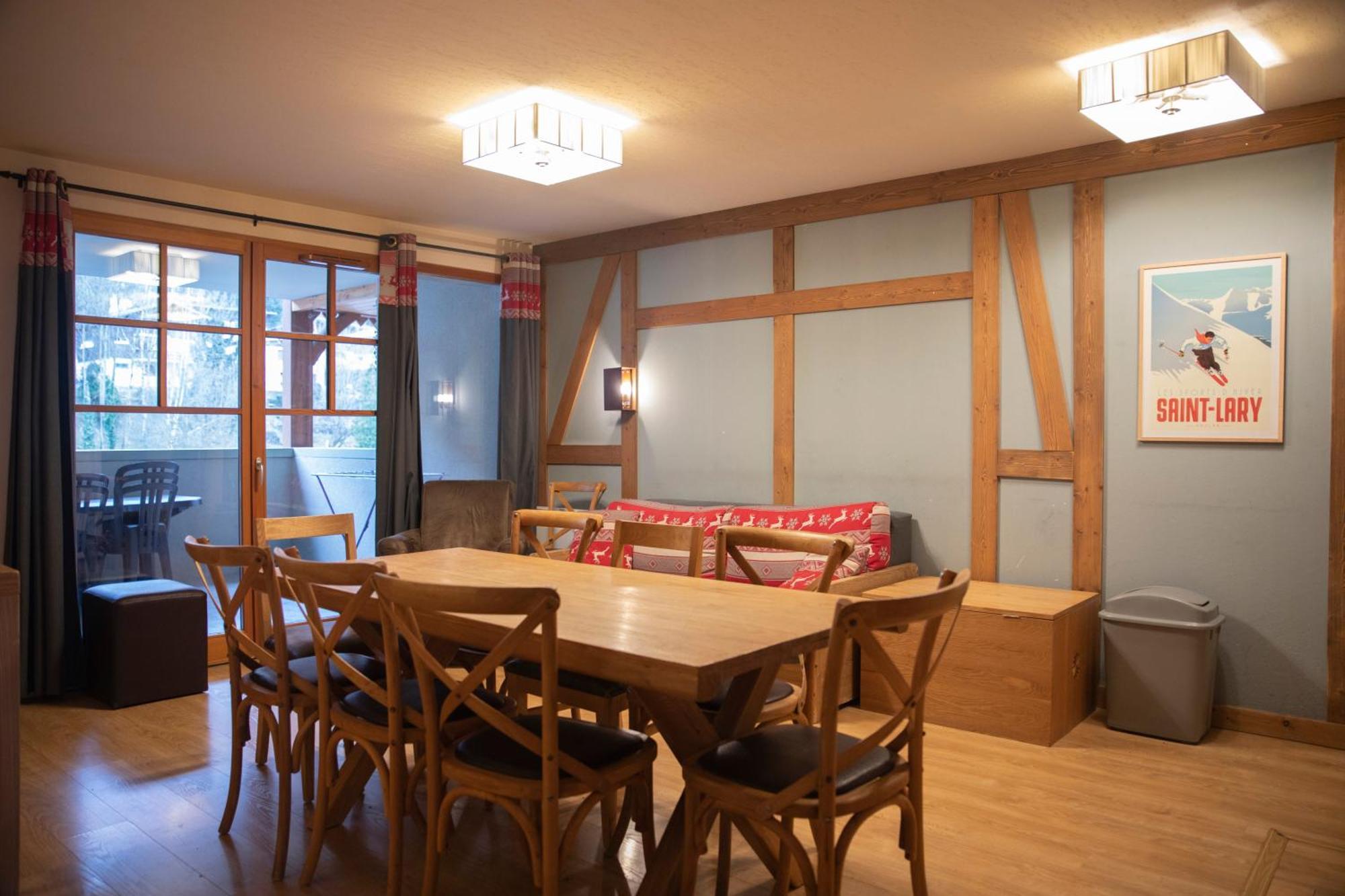 Apparts Au Coeur De St-Lary - Piscine Chauffee Et Sauna Saint-Lary-Soulan Ngoại thất bức ảnh